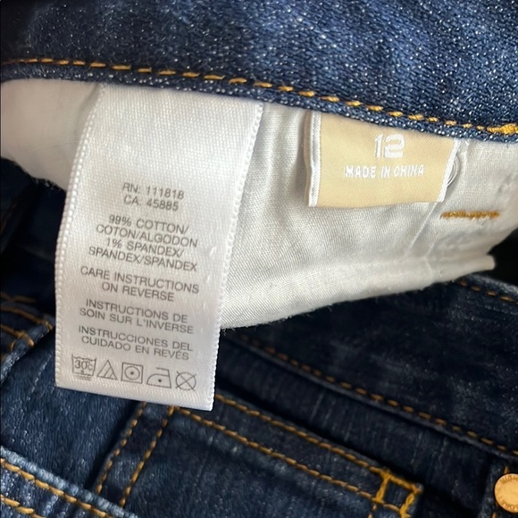 Michael Kors Women's Blue Jeans - Picture 3 of 11